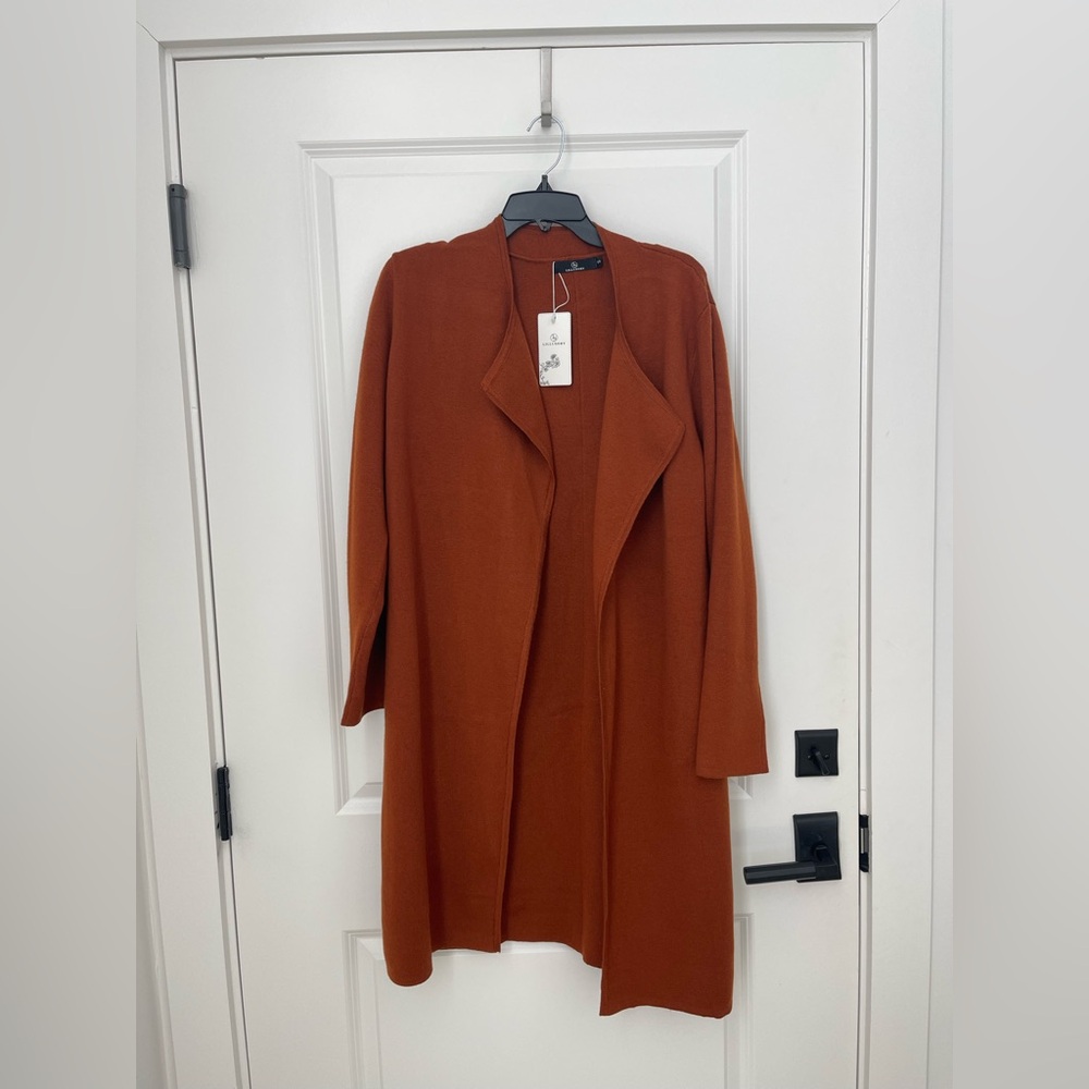 LILLUSORY Women's Long Wool Cardigan Sweaters